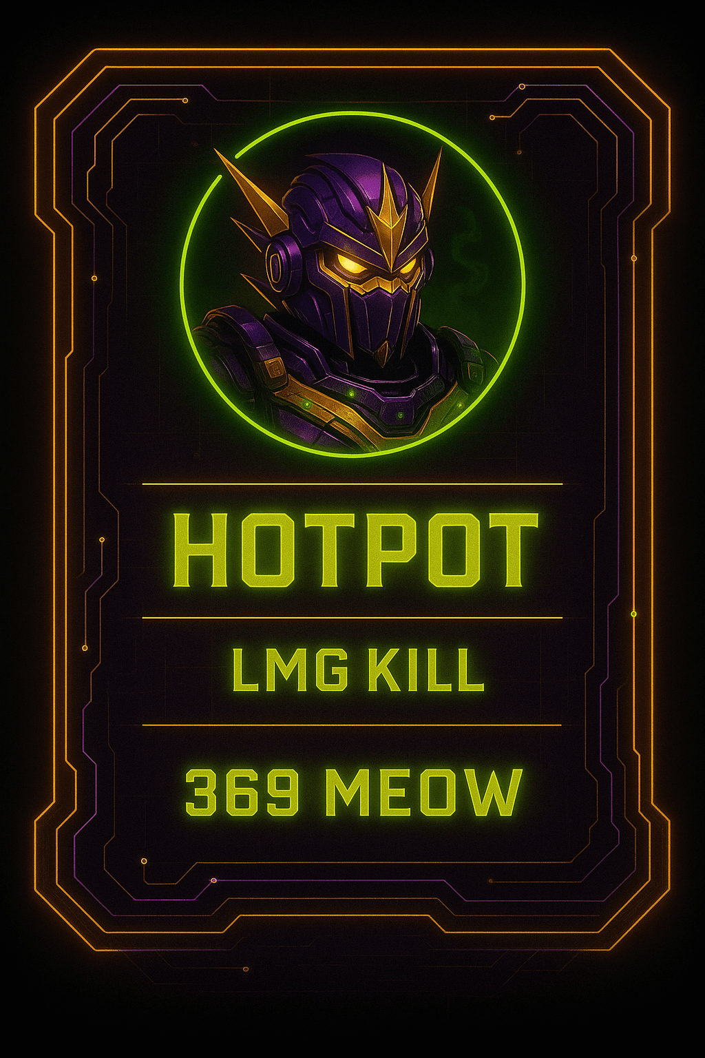 Contract card for HotPot