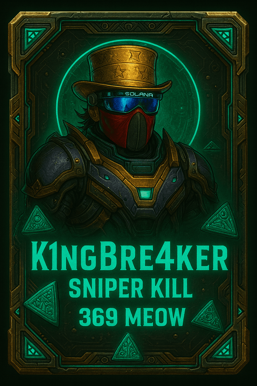 Contract for SolGG K1NGBRE4KER