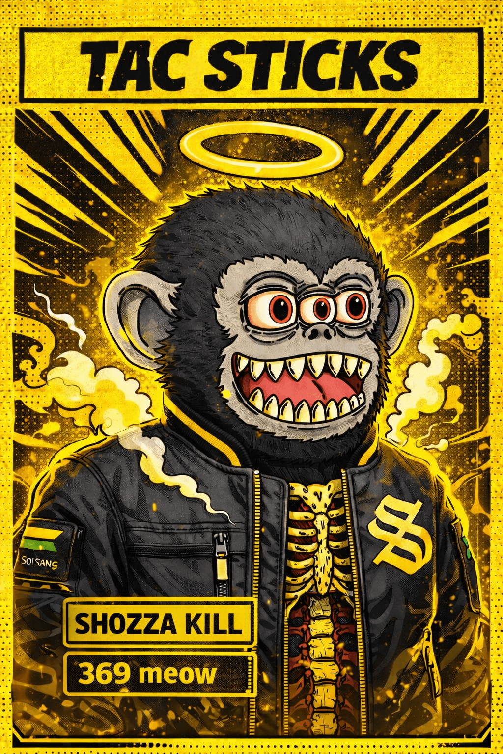 Contract card for TACSTICKS