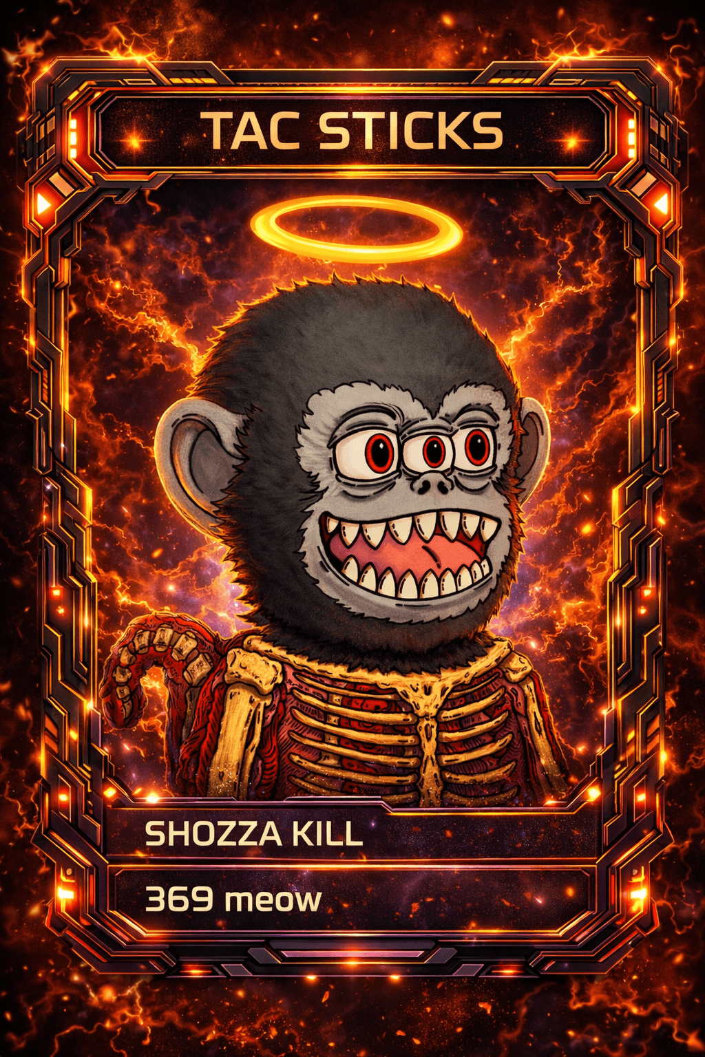 Contract card for TACSTICKS