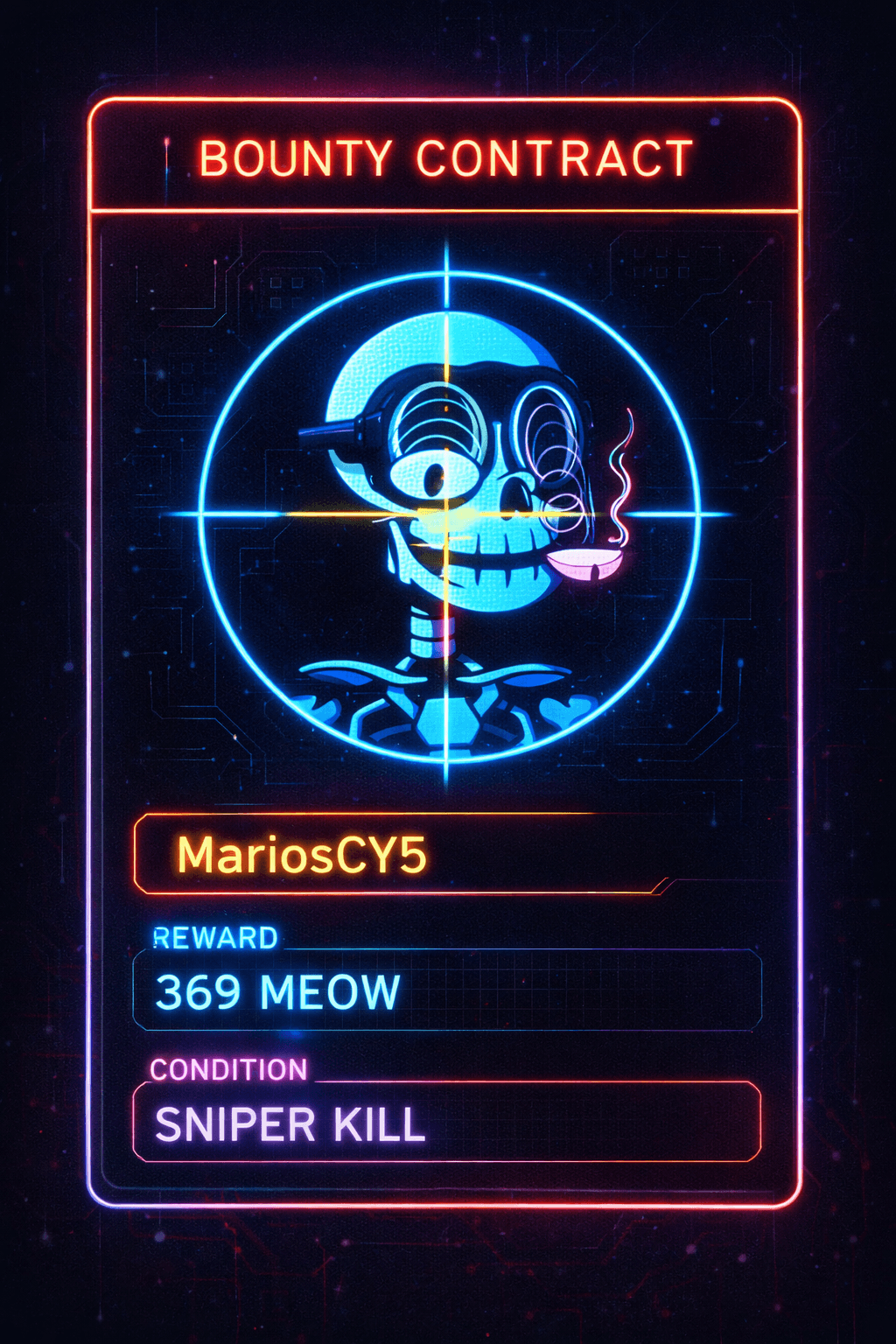 Contract card for MariosCY5