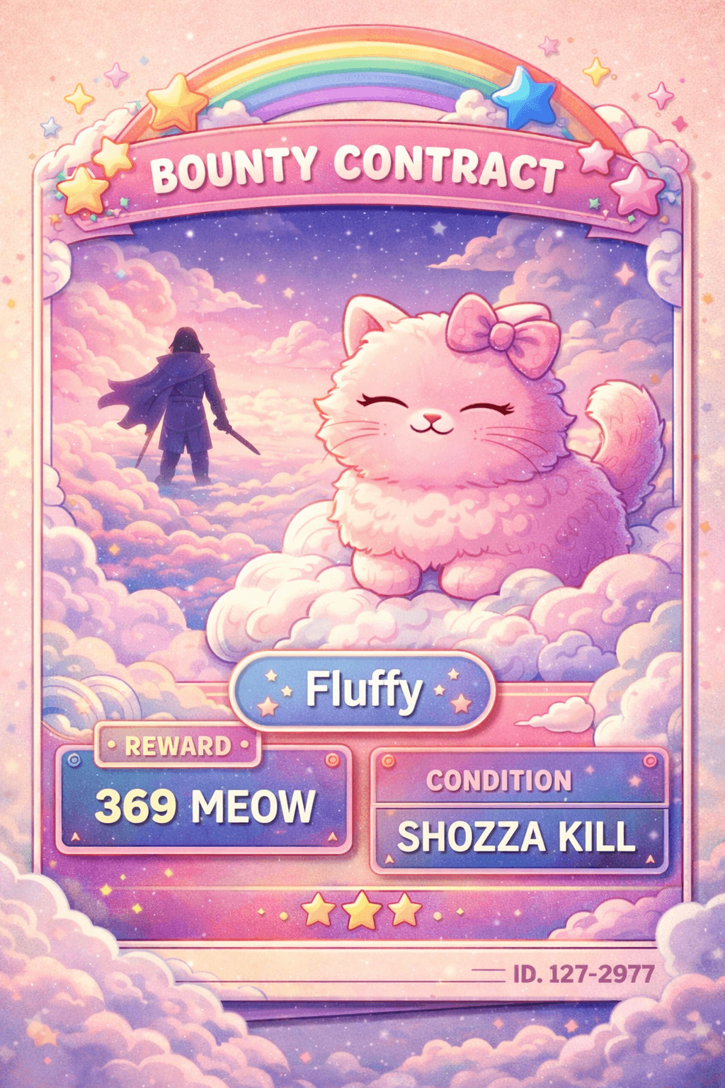 Contract card for fluffy