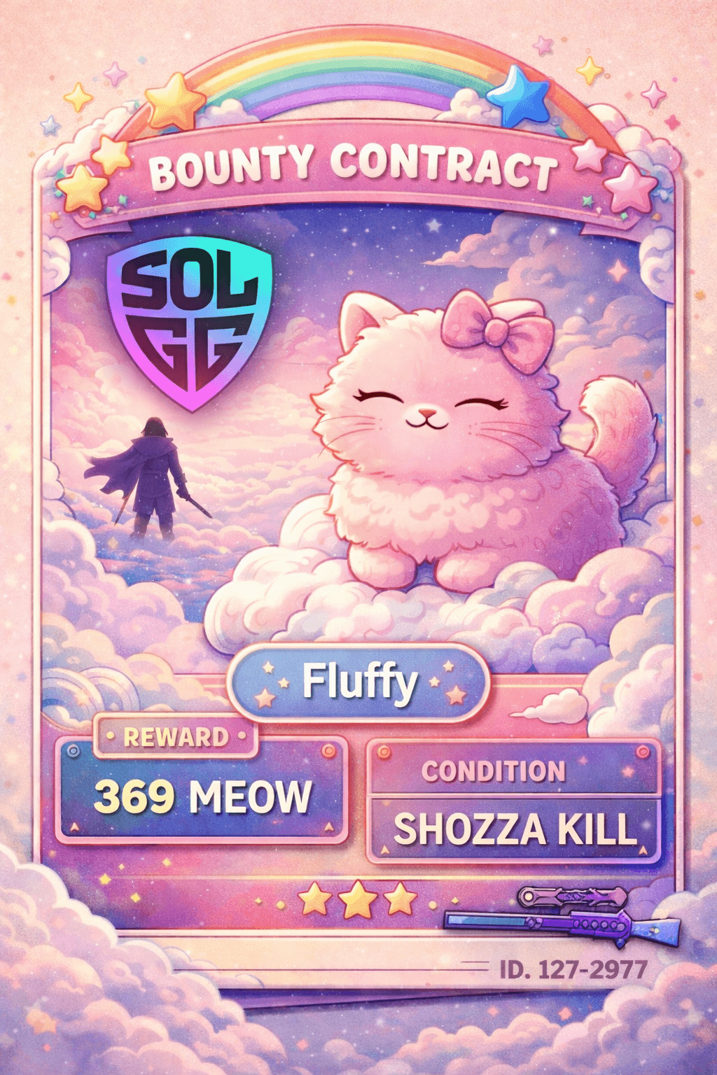 Contract card for fluffy