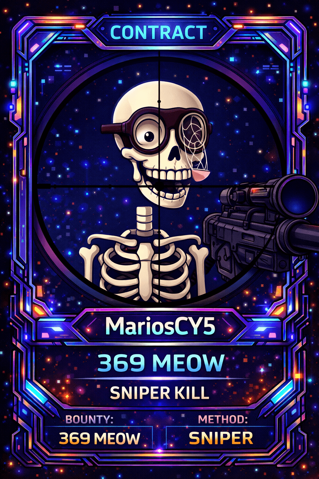 Contract card for MariosCY5