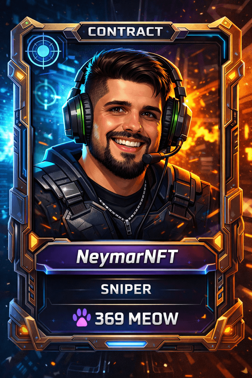 Contract card for NeymarNFT