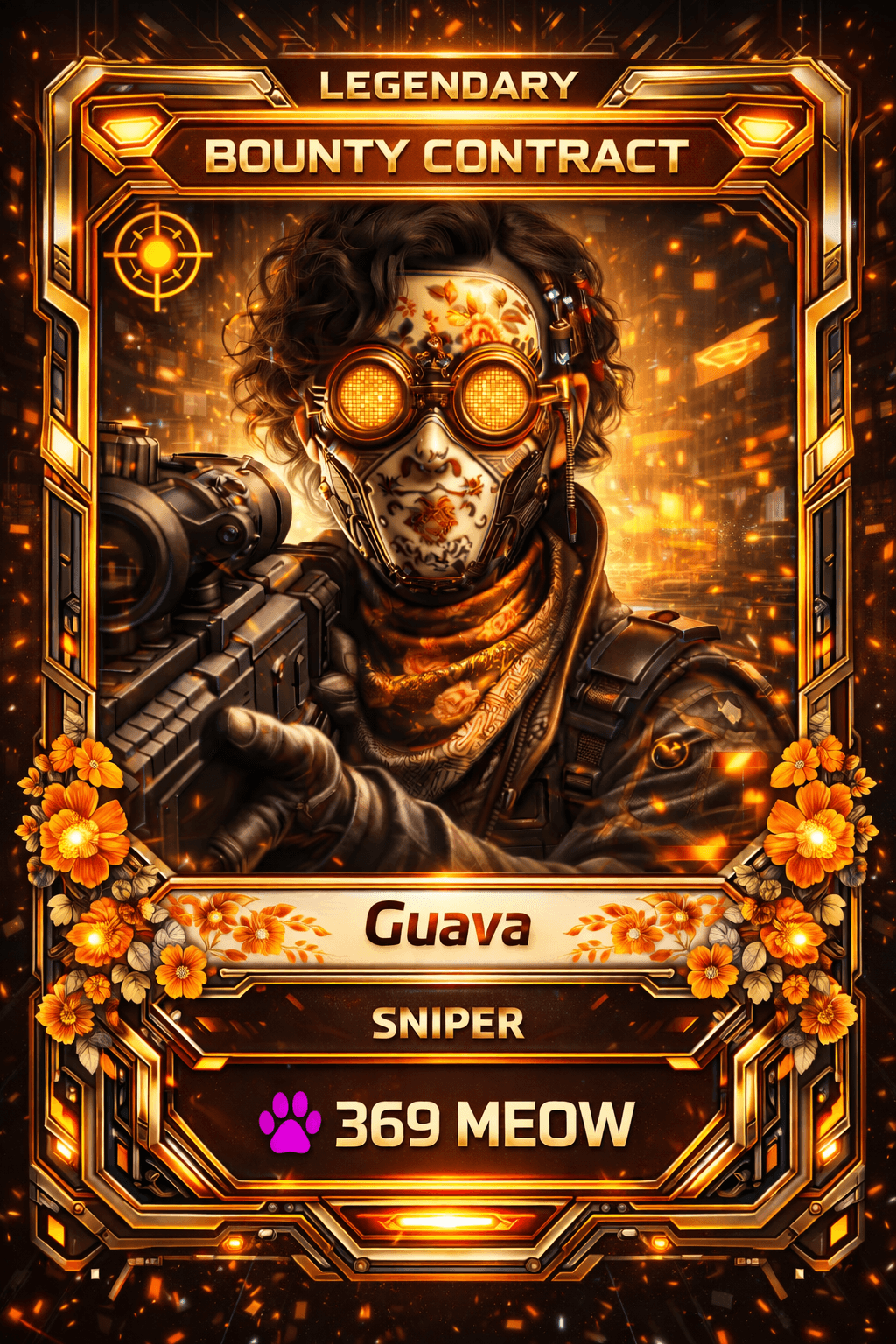 Contract card for GUAVAJ8
