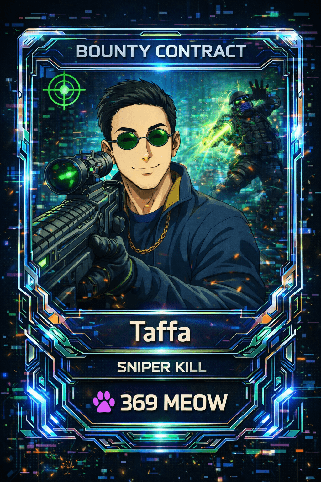 Contract card for Taffa Crypto