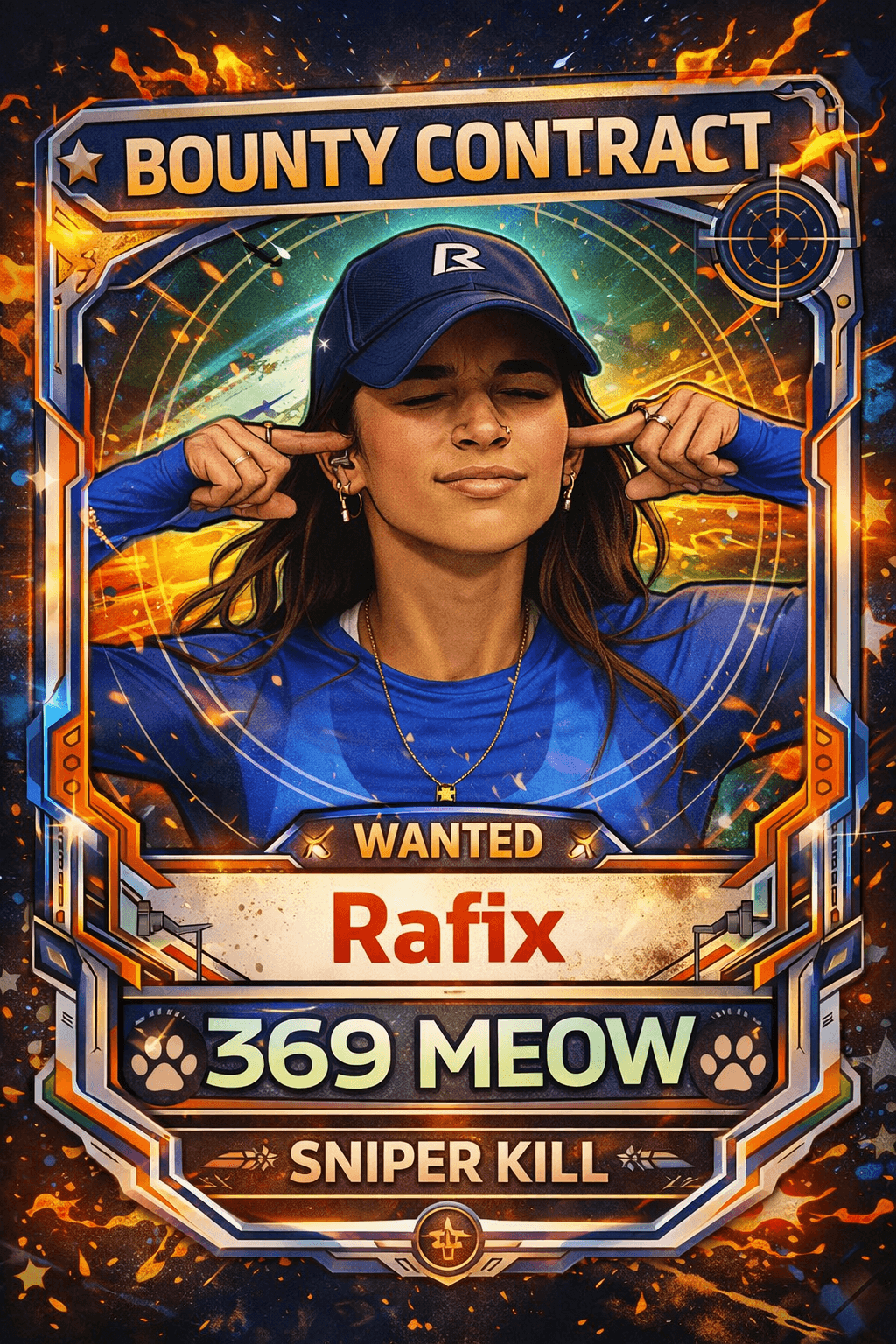 Contract card for $rafix