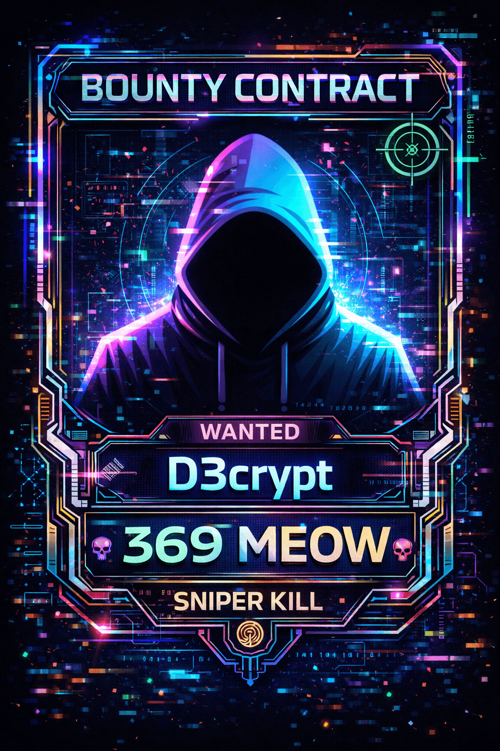 Contract card for Decrypt