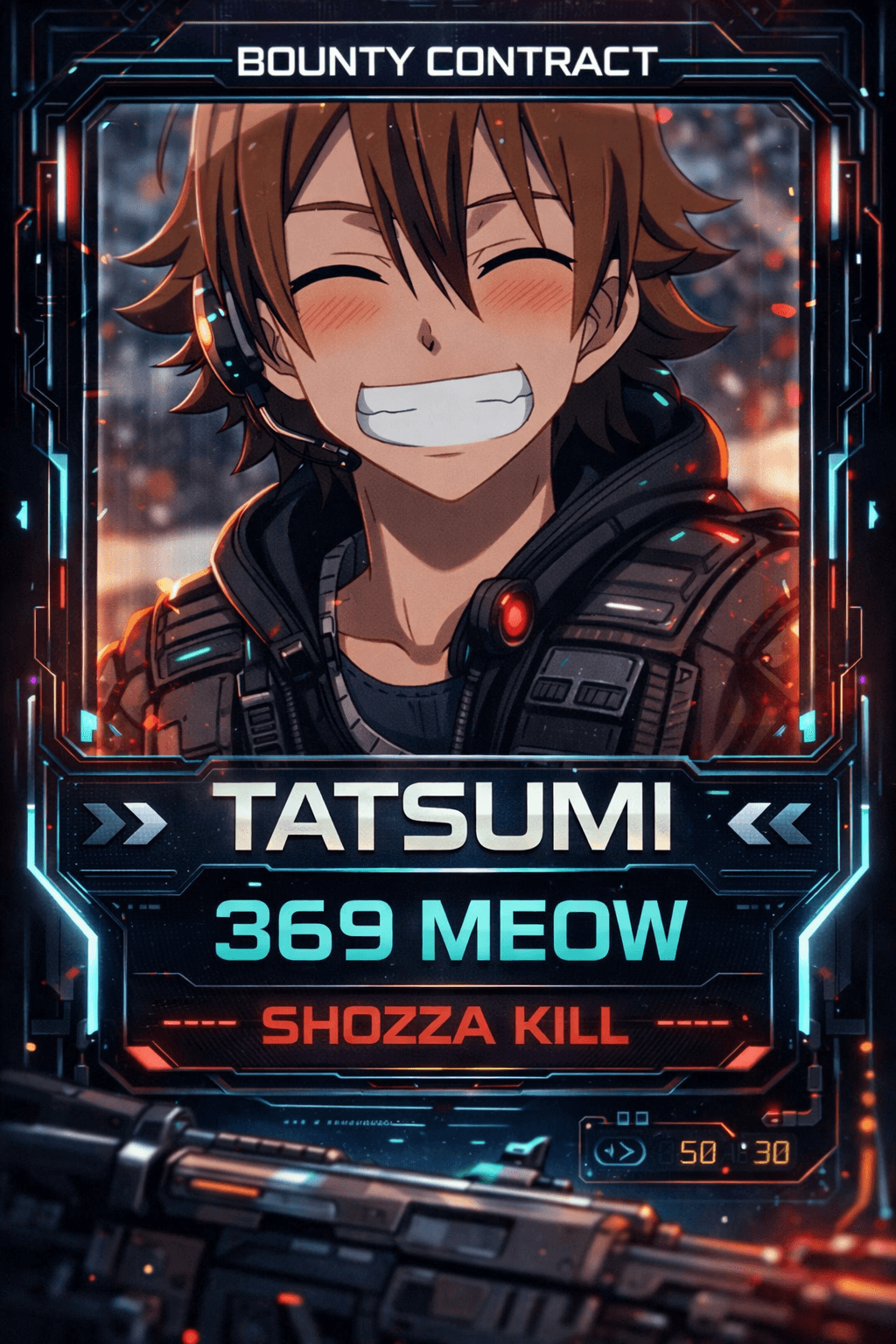 Contract card for TATSUMIZADO