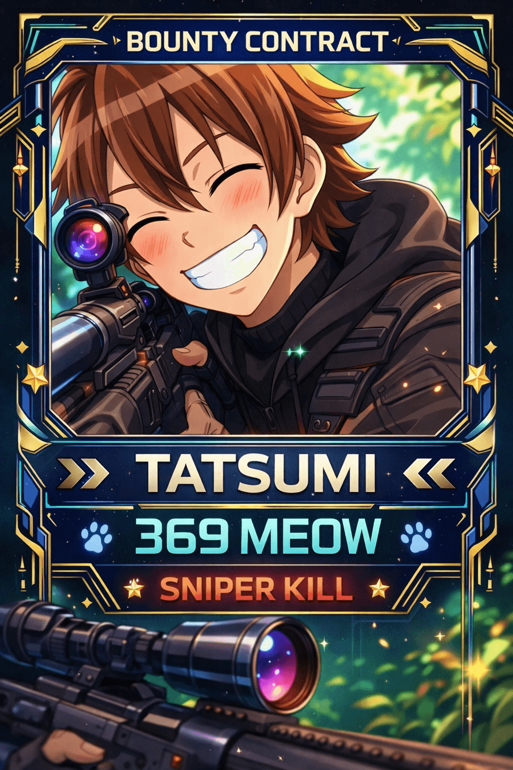 Contract card for TATSUMIZADO