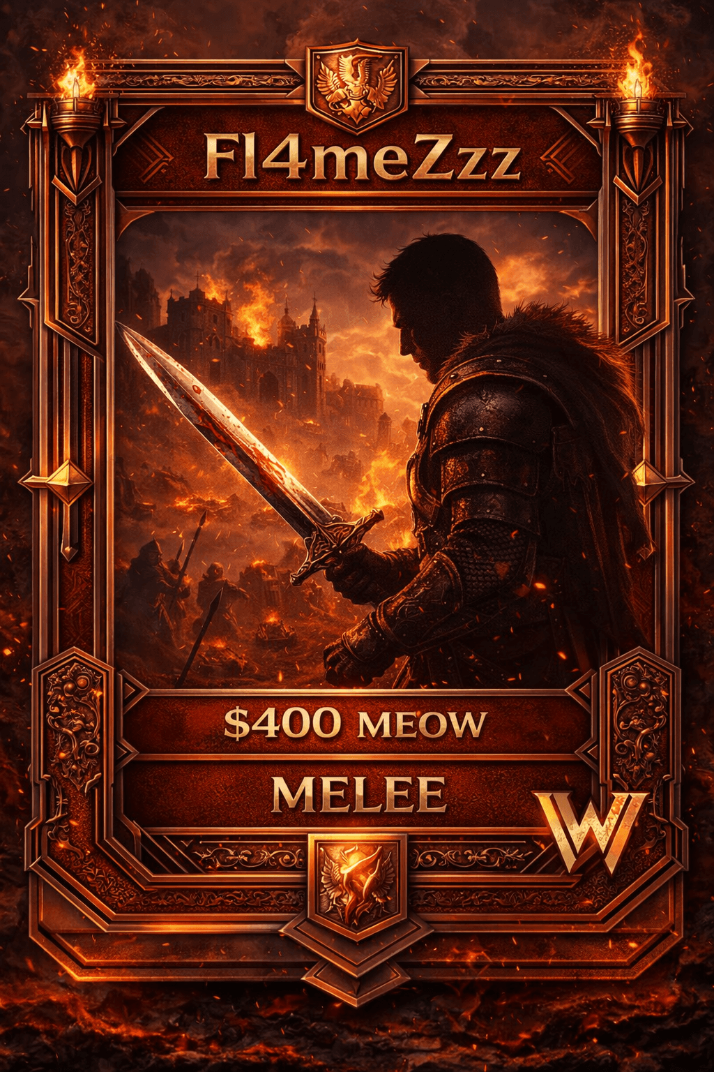 Contract card for Fl4meZzz