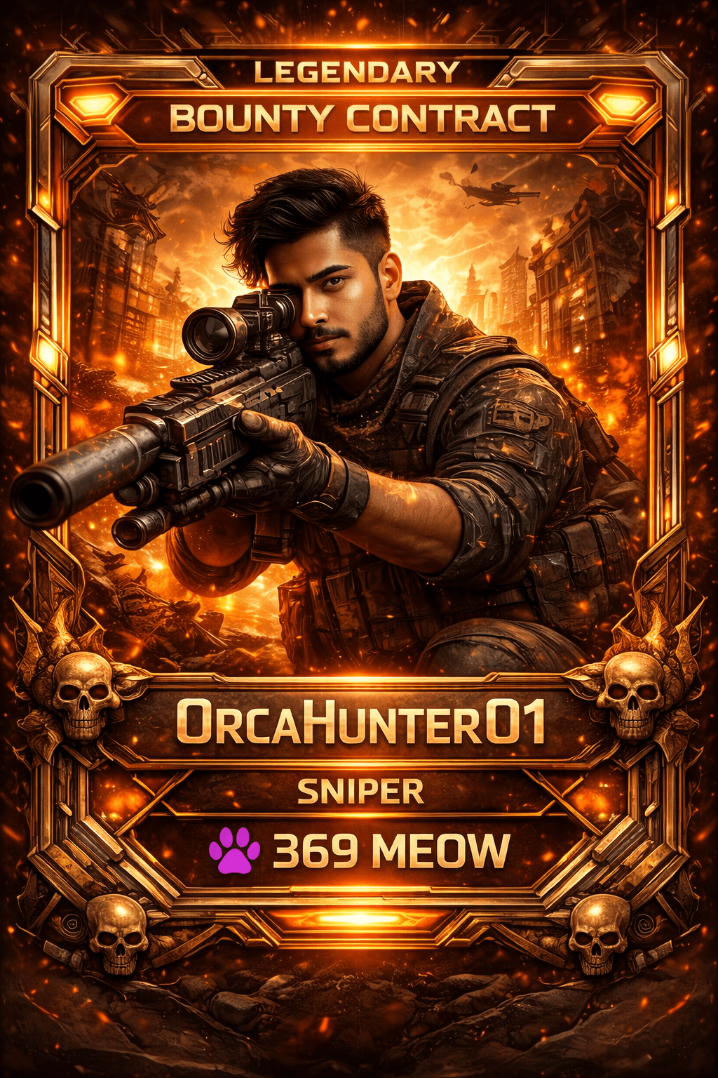 Contract card for SRIZON0