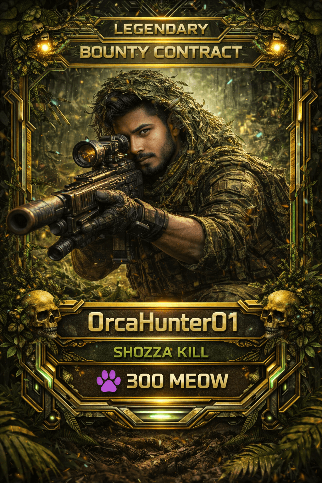 Contract card for SRIZON0