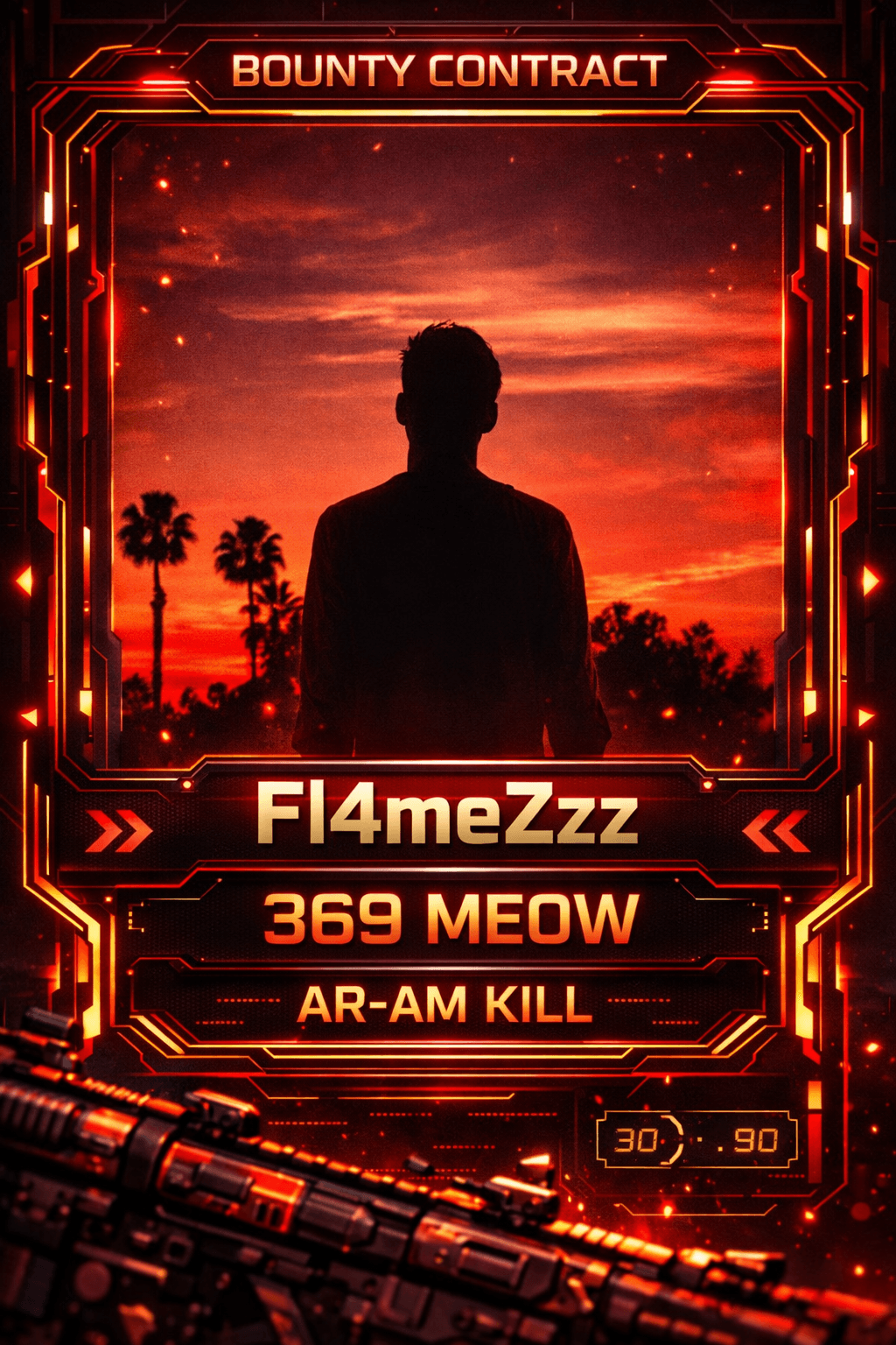 Contract card for Fl4meZzz