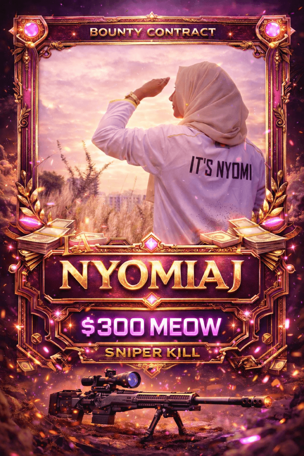Contract card for AJ_NYOMI