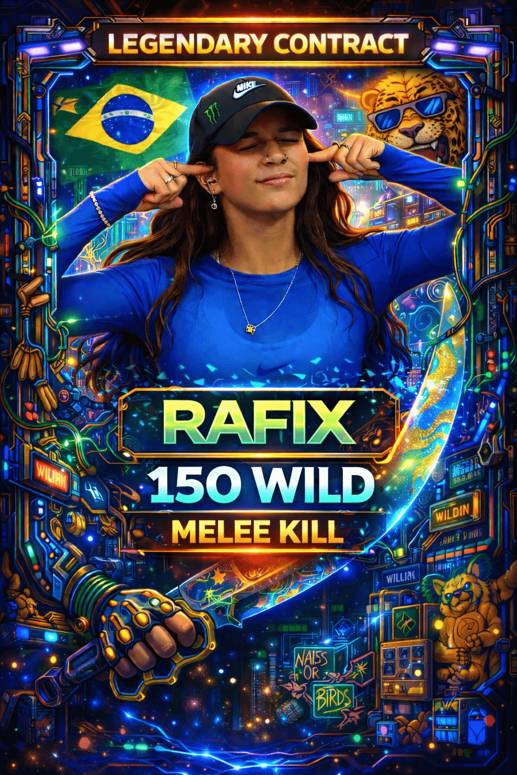 Contract card for $rafix